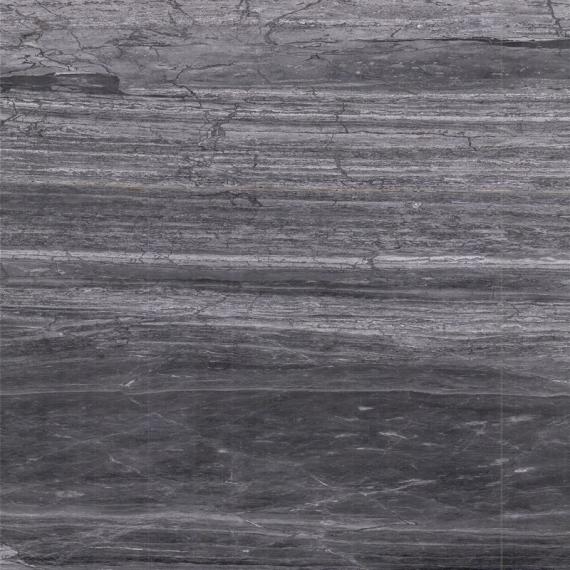 Application intérieure d'un bâtiment en pierre de marbre gris