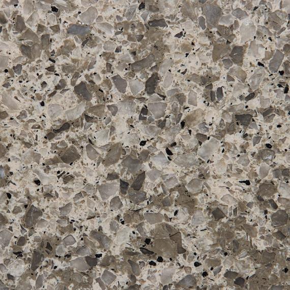 texture de granit de quartz en dalle grise