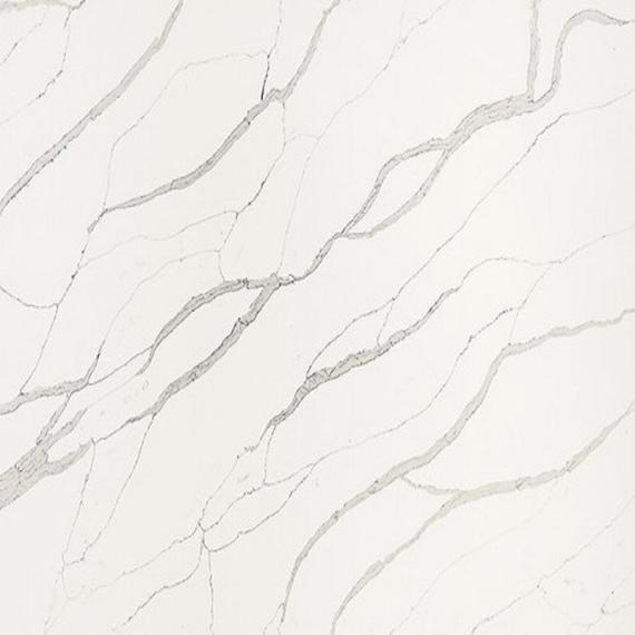 Quartz blanc pour surfaces intérieures