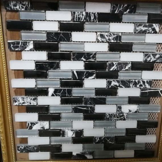 Matériau de construction en mosaïque